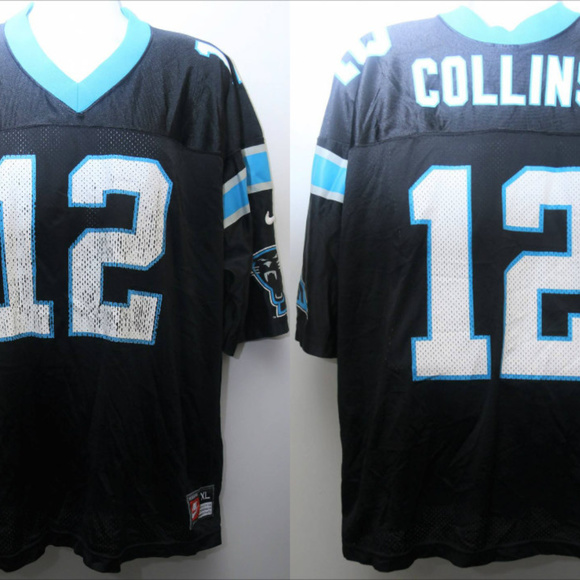 90s Vintage KERRY COLLINS Carolina Panthers Jersey - Picture 1 of 8
